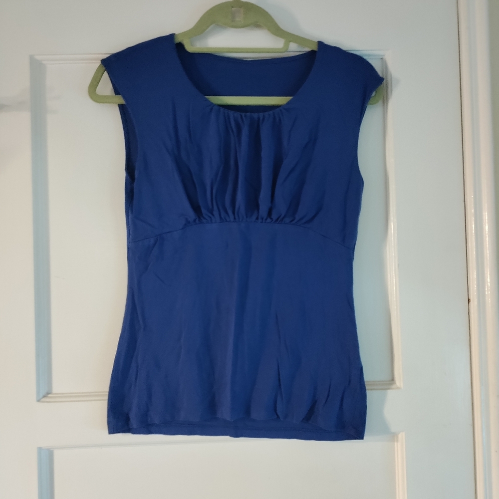 ✨ 4/$15 Y2K Cobalt Blue Work Blouse